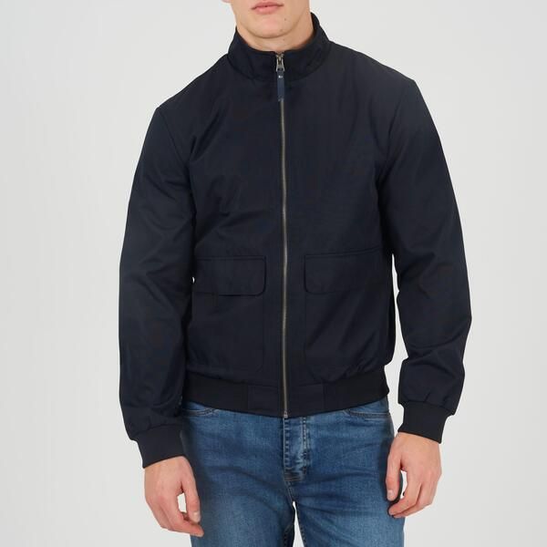 ブレーブソウル メンズ アウター ジャケット・ブルゾン Brave Soul Mens Bomber Jacket Navy ネイビー