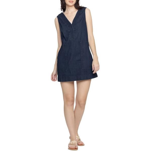 ファレティ レディース トップス ワンピース ノースリーブ コットン Faherty Azure Dress Organicotton Sleeveless Dusk Dive Wash
