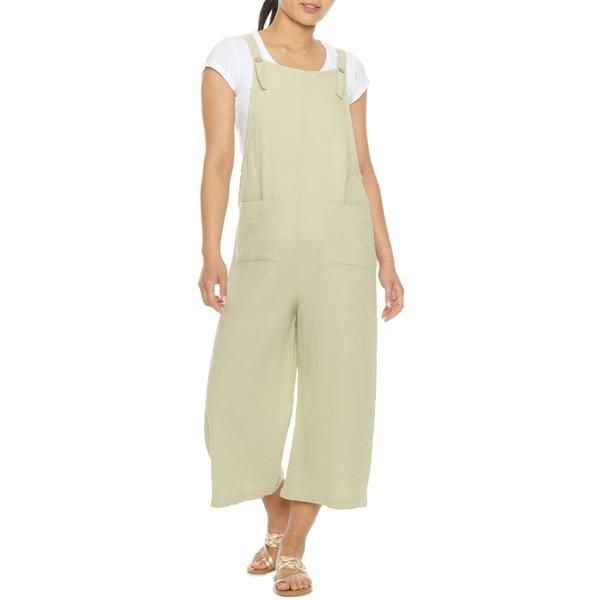フォーアワードリームス レディース トップス ワンピース オーバーオール ジャンプスーツ 4OURDREAMERS Gauze Overall Jumpsuit Pistachio