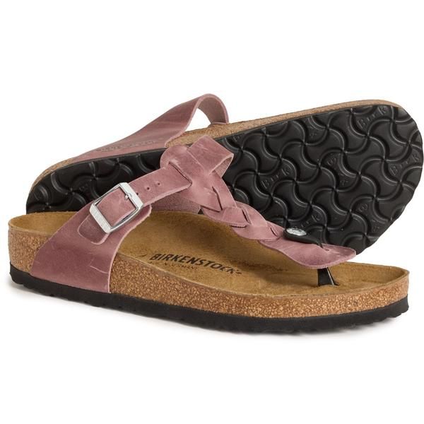 ビルケンシュトック レディース シューズ サンダル レザー Birkenstock Made in Germany Gizeh Braided Sandals Leather For Women Lavender ラベンダー