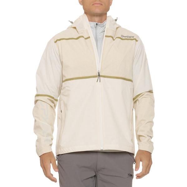 スパイダー メンズ アウター ジャケット・ブルゾン Spyder Lucent Rain Shell Jacket Waterproof Greige