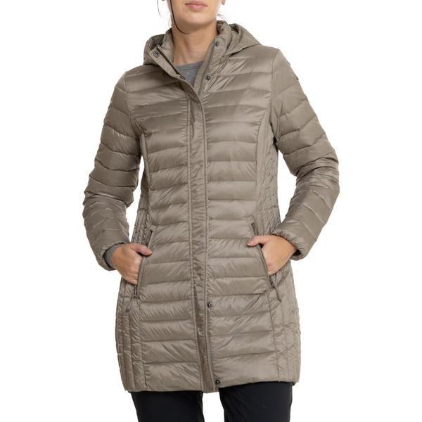 ３２ディグリー レディース アウター ジャケット・ブルゾン キルティング コート ダウン 32 Degrees Packable Quilted 34 Length Down Coat Insulated Laurel Oak