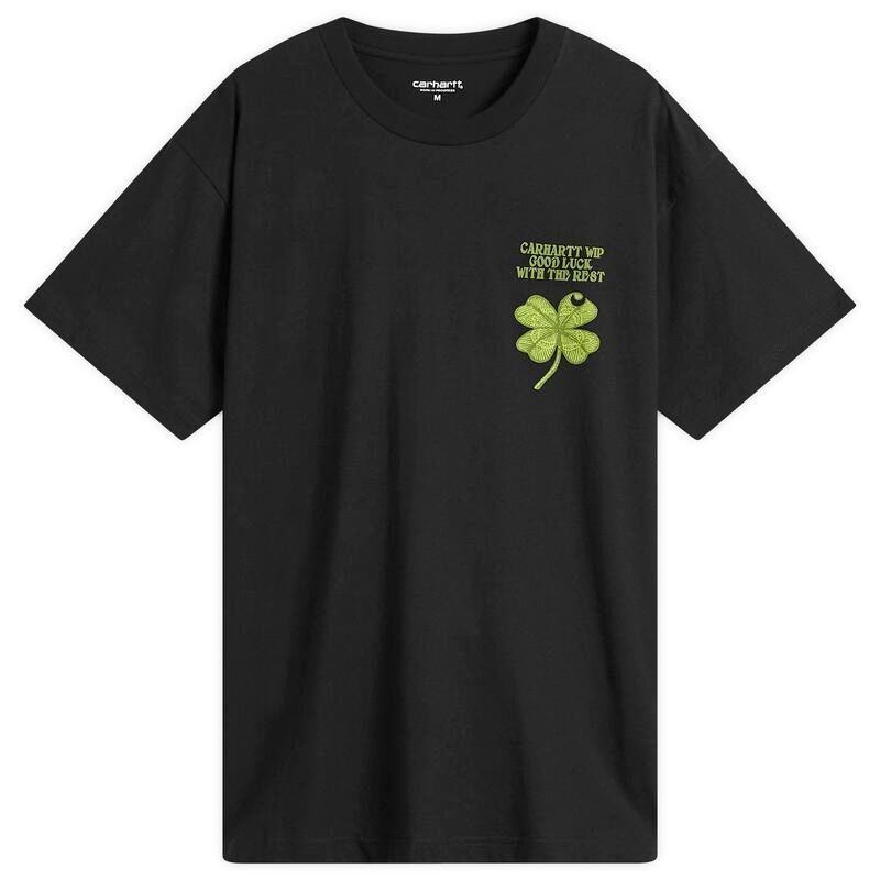 カーハート メンズ トップス Tシャツ Carhartt WIP Clover TShirt Black ブラック