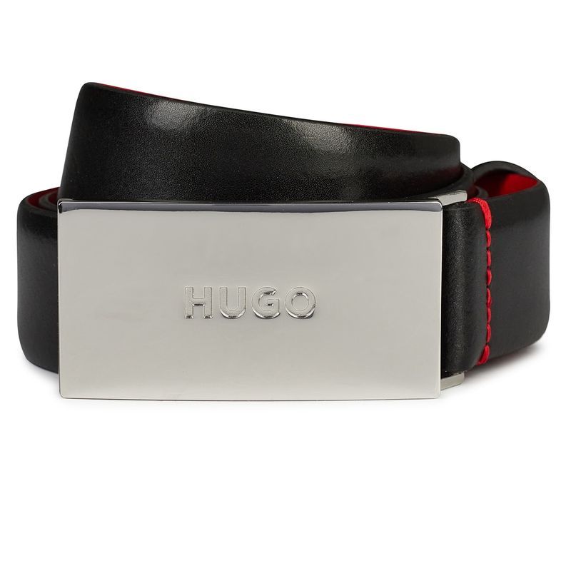 フューゴ メンズ アクセサリー ベルト Hugo Baldwin Belt Mens Black 001 ブラック