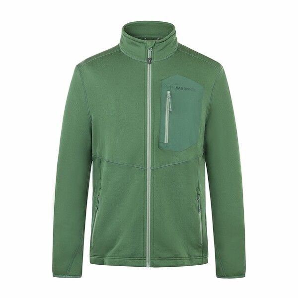 カリマー メンズ アウター ジャケット・ブルゾン Karrimor Helium Flc Sn44 Green グリーン