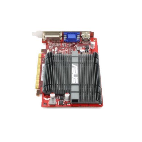 新品 Asus ATI Radeon HD5450 静音 1GB DDR2 VGA/DVI/HDMI PCI-Express ビデオカード EAH5450 SILENT/DI/1GD2。