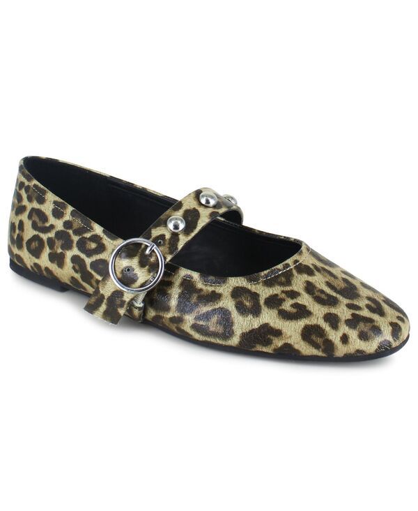 ケネスコール レディース シューズ パンプス マキシ Kenneth Cole Reaction Womens Maxi Maryjane Ballet Flats Leopard アニマル