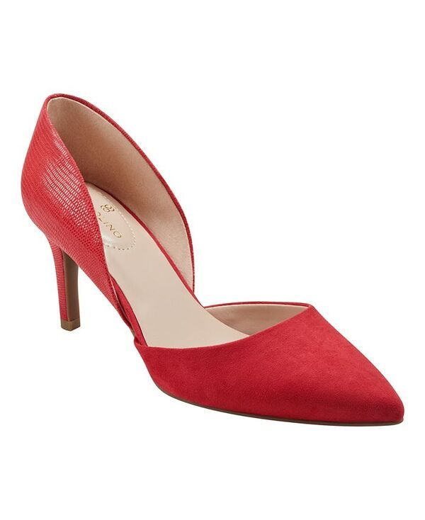 バンドリーノ レディース シューズ パンプス Bandolino Womens Grenow DOrsay Pointed Toe Pumps Red Lizzard レッド