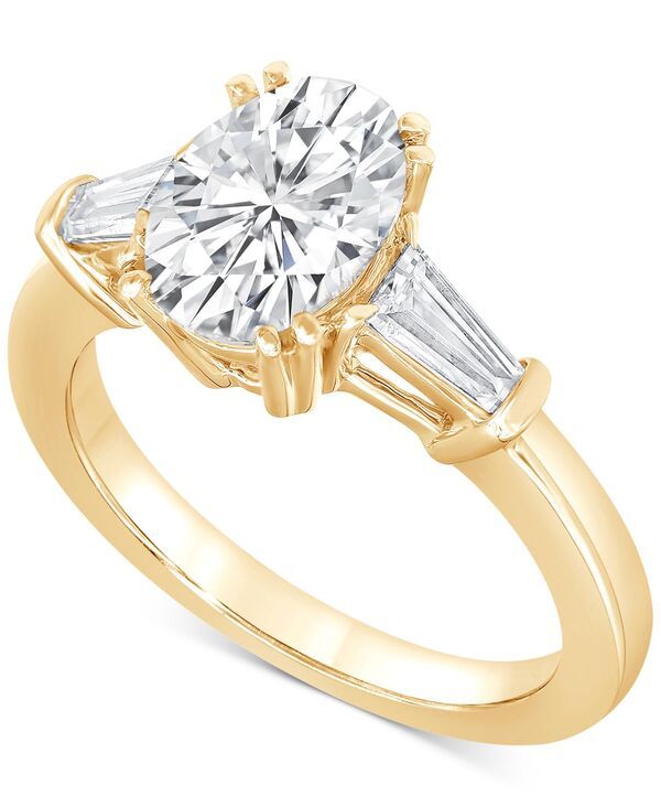 バッジェリーミシュカ レディース アクセサリー リング Badgley Mischka Certified Lab Grown Diamond Engagement Ring 212 ctw in 14k Yellow Gold イエロー