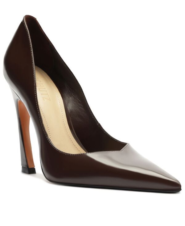 シュッツ レディース シューズ パンプス ヒール Schutz Womens Lexi Stiletto Heel Pumps Chestnut Brown ブラウン