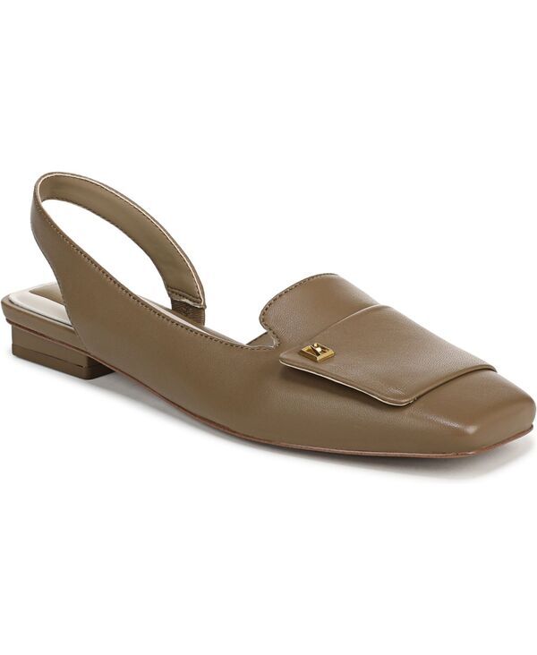フランコサルト レディース シューズ パンプス Franco Sarto Teagan Square Toe Slingback Flats Olive Leather オリーブ