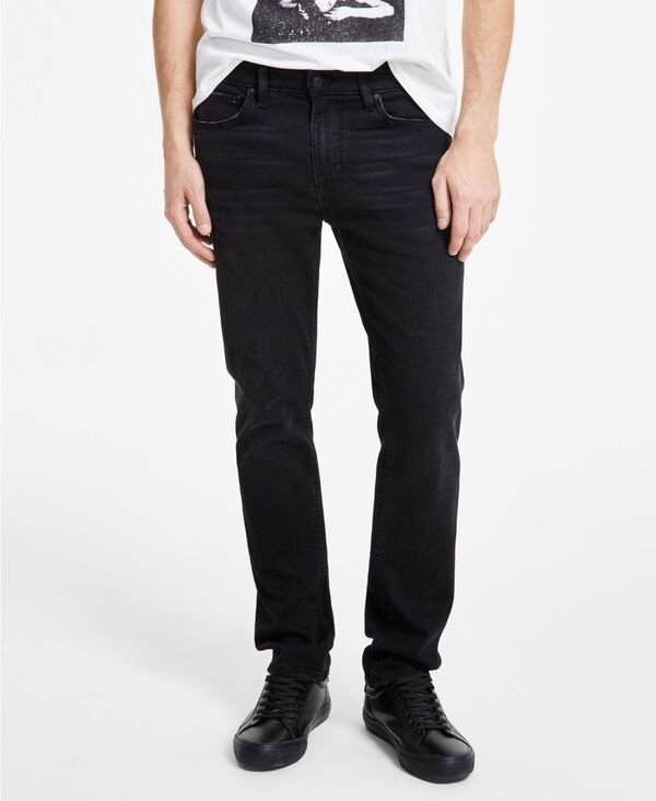 ゲス メンズ ボトムス デニムパンツ ジーンズ GUESS Mens DavistraightFit Jeans Black ブラック
