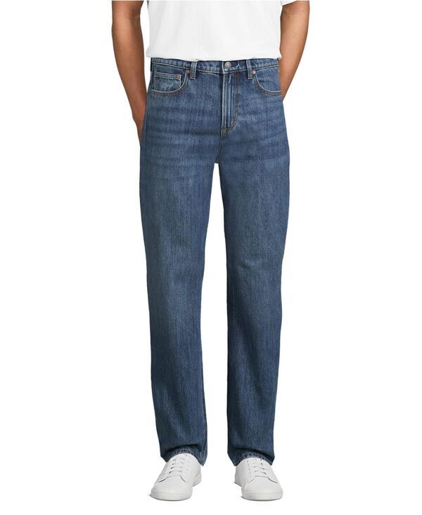 ランズエンド メンズ ボトムス デニムパンツ Lands End Mens Rigid Classic Fit Jean Medium glacier wash