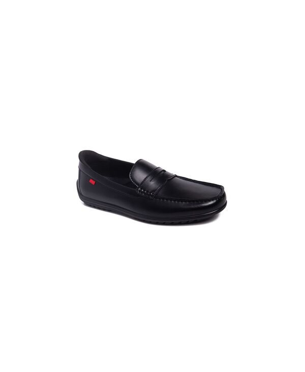 マークジョセフニューヨーク メンズ シューズ スリッポン・ローファー Marc Joseph New York Mens John Street HandsFree Slip On Technology Penny Loafers Black napa lea