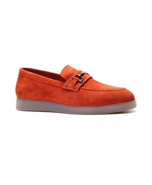 カルロスサンタナ メンズ シューズ スリッポン・ローファー Carlos by Carlosantana Mens Funkadelic Bit Loafers Tan suede タン