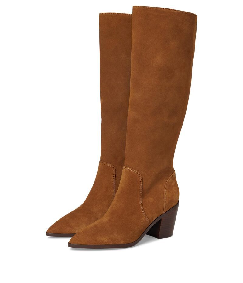 コールハーン レディース シューズ ブーツ・レインブーツ Cole Haan Willa Boot 75 Mm Tobacco Suede