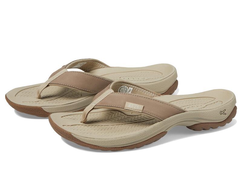 キーン レディース シューズ サンダル KEEN Kona Flip TG BrindleSilver シルバー