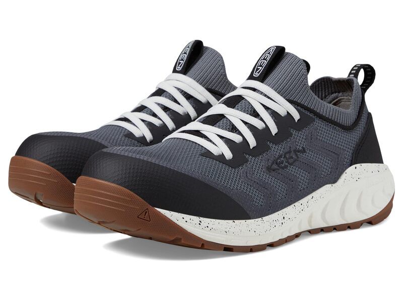 キーン メンズ シューズ スニーカー KEEN Utility Arvada Shift Steel GreyGum グレー