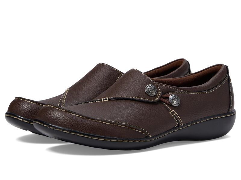 クラークス レディース シューズ スリッポン・ローファー Clarks Ashland Lane Q Redwood