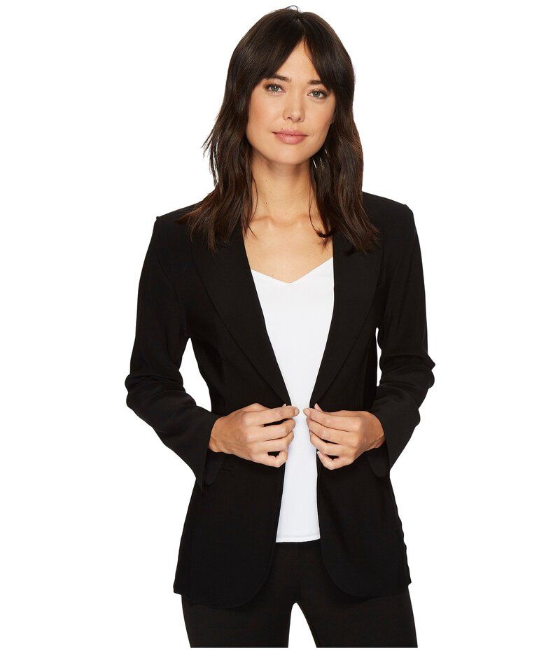 ノーマカマリ レディース アウター コート ジャケット Norma Kamali Single Breasted Jacket Black ブラック