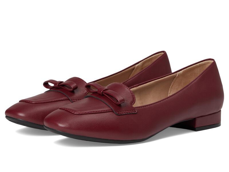 ライフストライド レディース シューズ スリッポン・ローファー LifeStride Claudine BallerinaSkimmer Shoes Dark Cherry