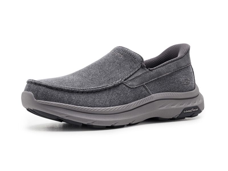 スケッチャーズ メンズ シューズ スニーカー SKECHERS Pollard Reed Charcoal チャコール
