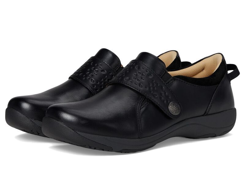 ダンスコ レディース シューズ ブーツ・レインブーツ Dansko Sallie Black Waxy Burn ブラック
