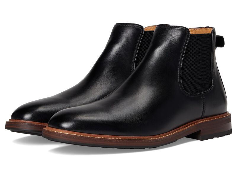 フローシャイム メンズ シューズ ブーツ・レインブーツ Florsheim Anthem Plain Toe Gore Boots Black ブラック