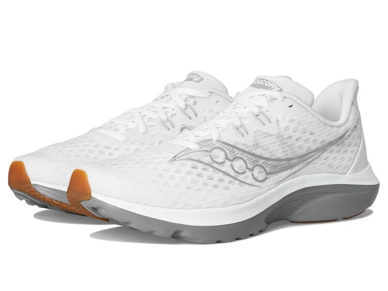 サッカニー メンズ シューズ スニーカー Saucony Kinvara 16 WhiteGum ホワイト