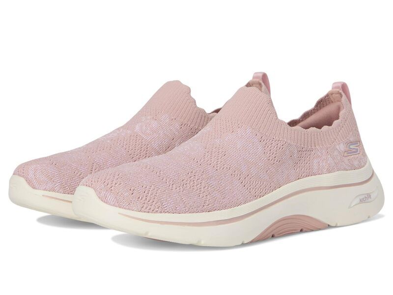 スケッチャーズ レディース シューズ スニーカー SKECHERS Performance Go Walk Arch Fit 20 Rosa Linda Mauve