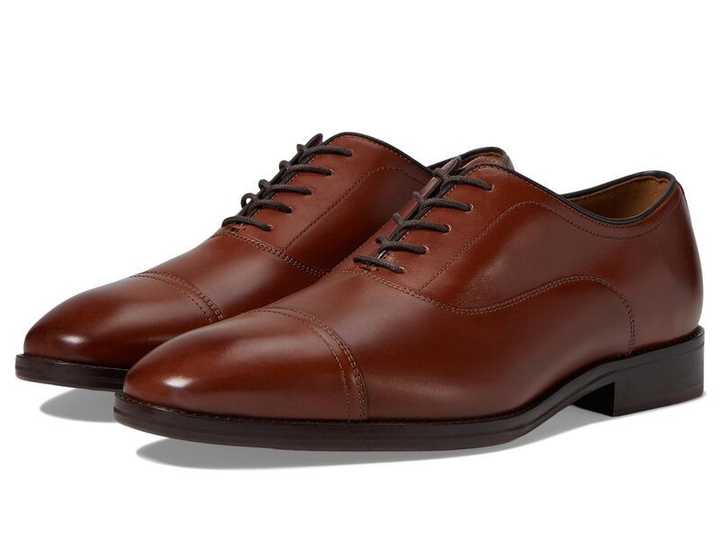 ジョンストンアンドマーフィー メンズ シューズ オックスフォード キャップ Johnston Murphy Sullivan Cap Toe Tan Italian Cal タン
