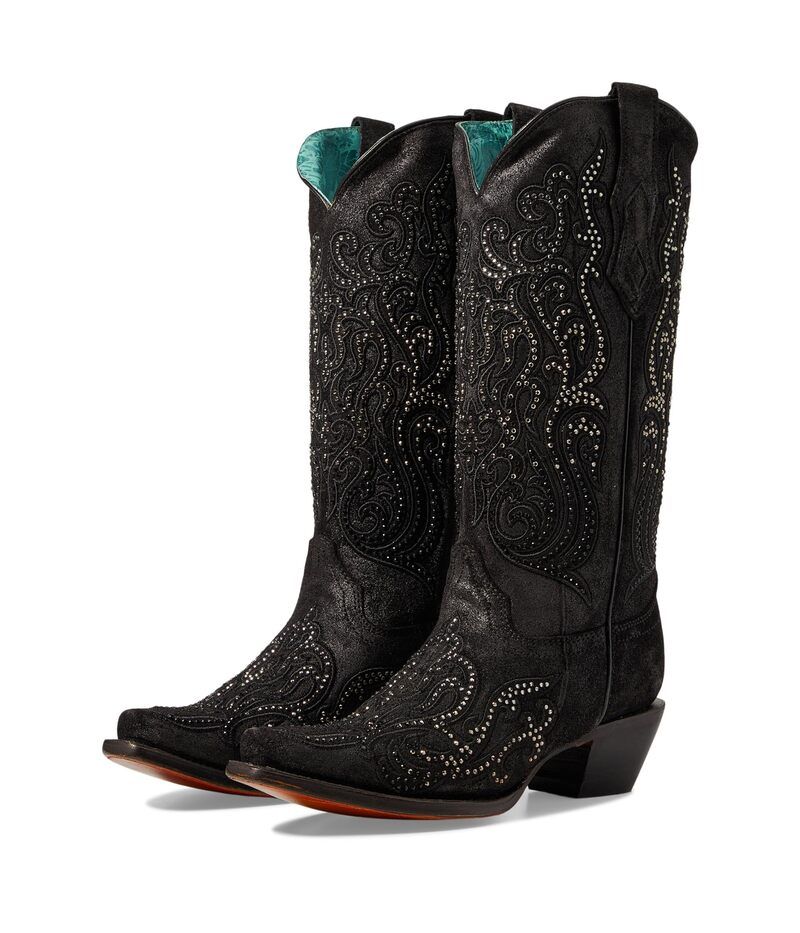 コーラルブーツ レディース シューズ ブーツ・レインブーツ Corral Boots C4100 Black ブラック