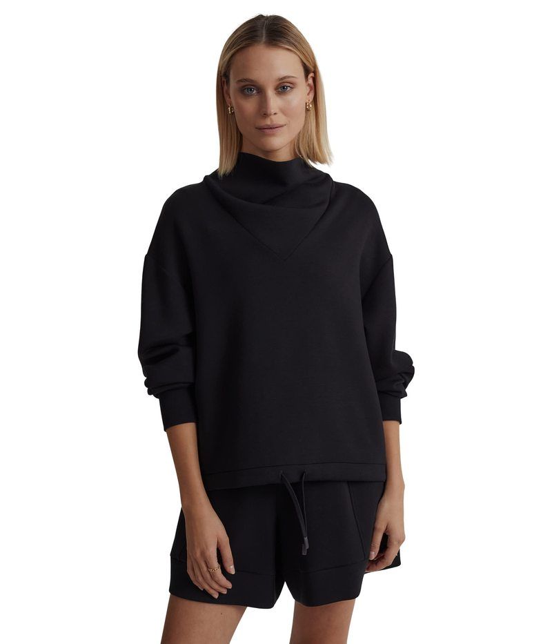 バーレイ レディース アウター パーカー・スウェット Varley Betsy Sweat Black ブラック