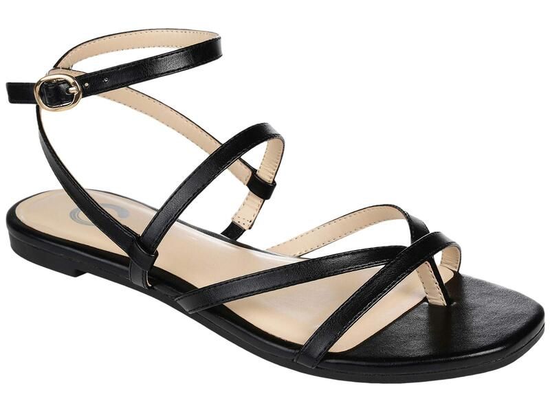ジュルネ コレクション レディース シューズ サンダル Journee Collection Serissa Sandal Black ブラック