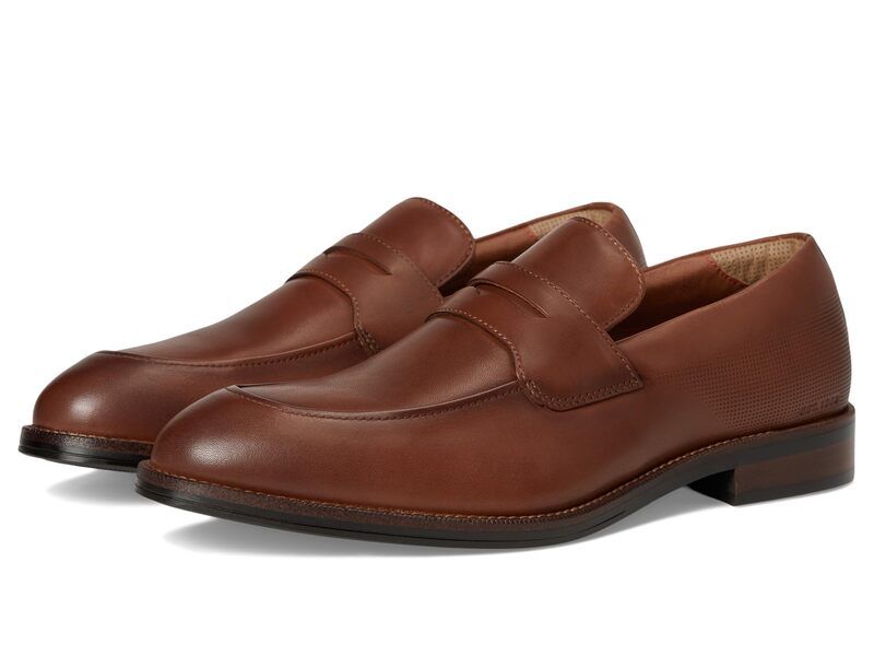 ジョンストンアンドマーフィー メンズ シューズ スリッポン・ローファー Johnston Murphy Xcopley Penny Cognac Waterpro