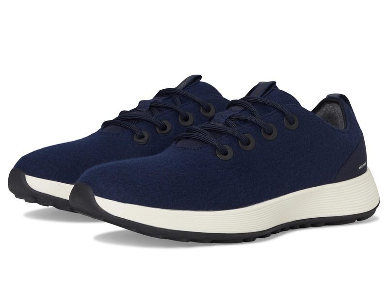 オールバーズ メンズ シューズ スニーカー ウール Allbirds Wool Runner NZ Waterproof Dark Navy Natu ネイビー