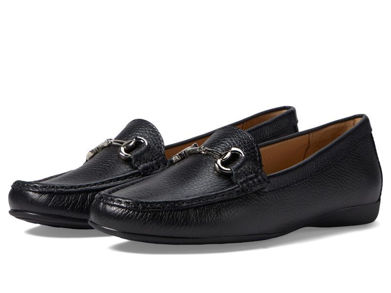 マークジョセフニューヨーク レディース シューズ スリッポン・ローファー MARC JOSEPH NEW YORK Carter Road Black Grainy ブラック