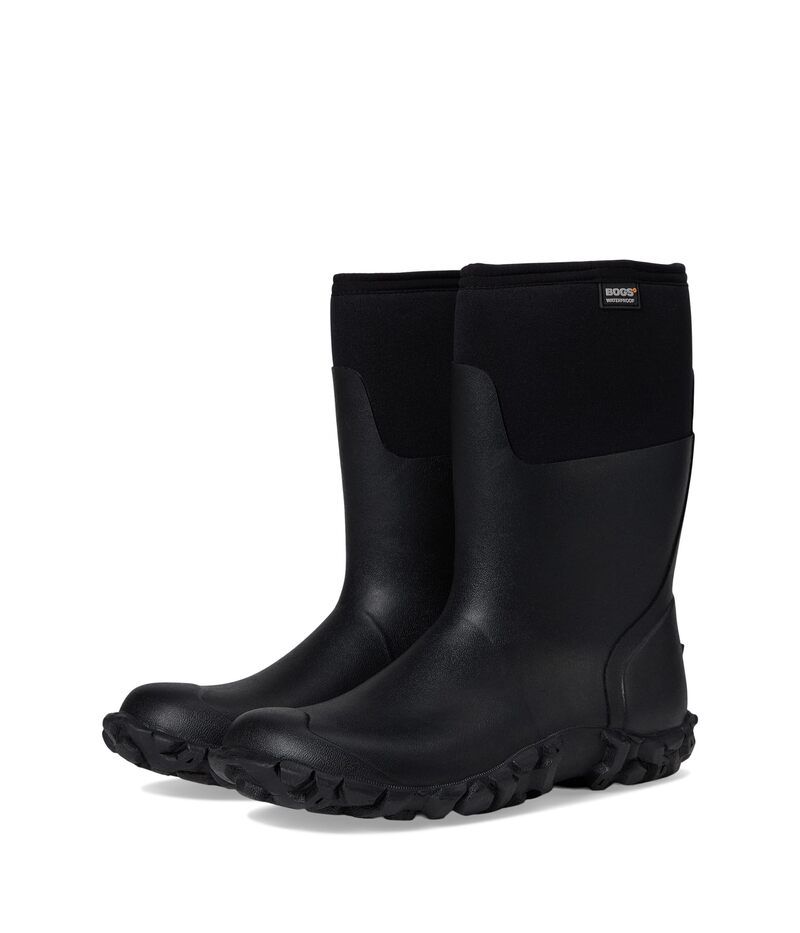 ボグス メンズ シューズ ブーツ・レインブーツ Bogs Mesa Mid Black ブラック