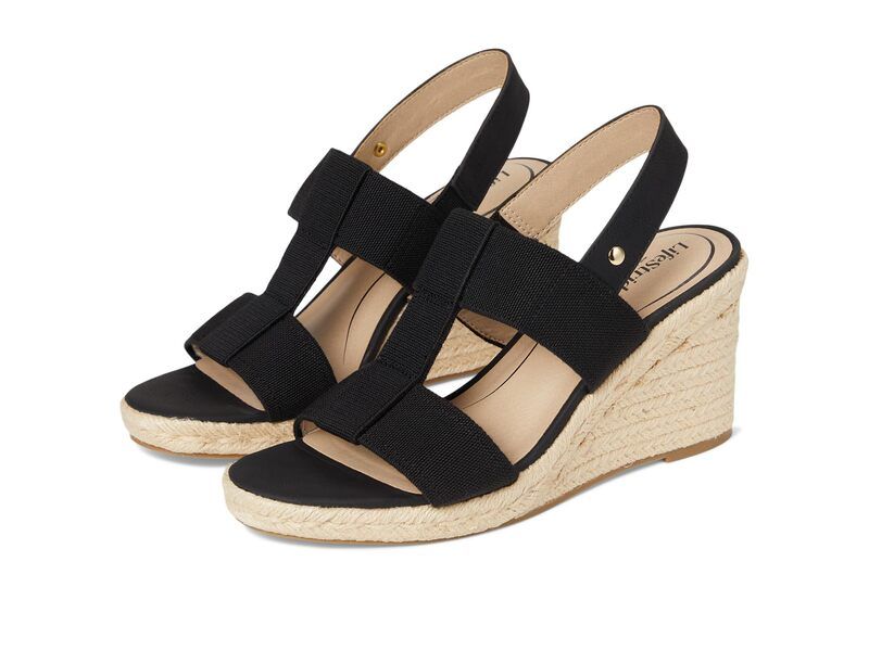 ライフストライド レディース シューズ ヒール トール LifeStride Tallulah Black Faux Leat ブラック