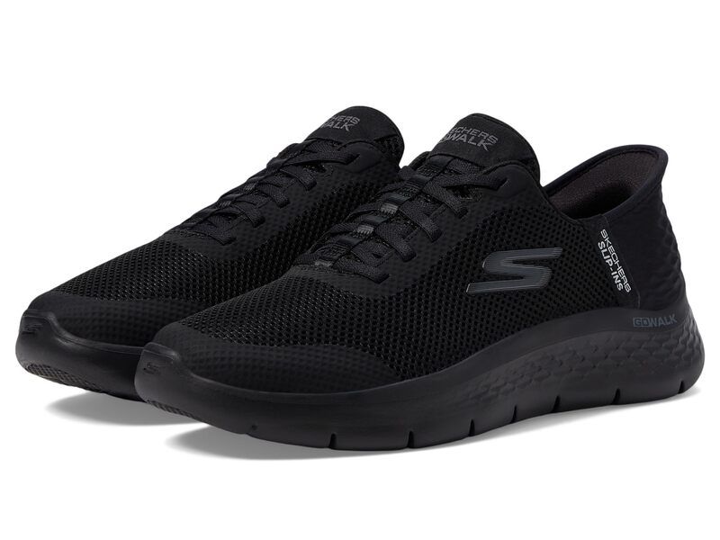 スケッチャーズ レディース シューズ スニーカー SKECHERS Performance Go Walk Flex Hands Free SlipIns Grand Entry Black ブラック