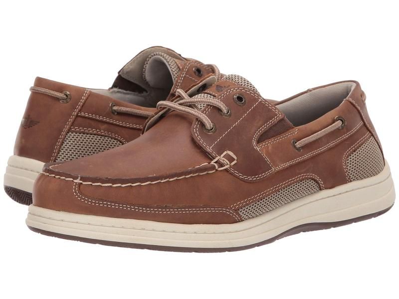 ドッカーズ メンズ シューズ デッキシューズ Dockers Beacon Dark Tan Leathe タン