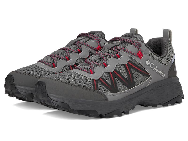 コロンビア メンズ シューズ ブーツ・レインブーツ Columbia Peakfreak Rush Outdry City GreyMountain Red グレー