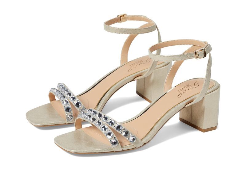 ジュウェルダグレイミシュカ レディース シューズ ヒール Jewel Badgley Mischka Honor Gold Metallic ゴールド 19,426円