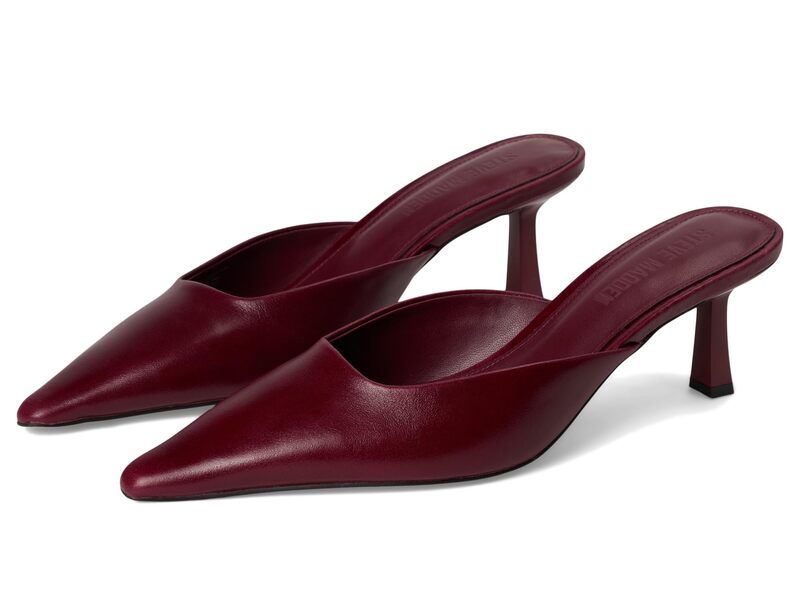 スティーブ マデン レディース シューズ ブーツ・レインブーツ Steve Madden Lisbeth Burgundy Leather バーガンディ