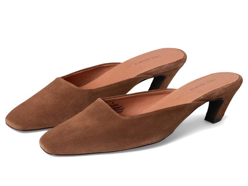 フリーピープル レディース シューズ ヒール Free People Avenue Heels Cognac Suede