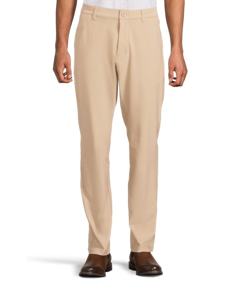 ジョンストンアンドマーフィー メンズ ボトムス カジュアルパンツ Johnston Murphy XC4 Performance Flat Front Pants Khaki カーキ