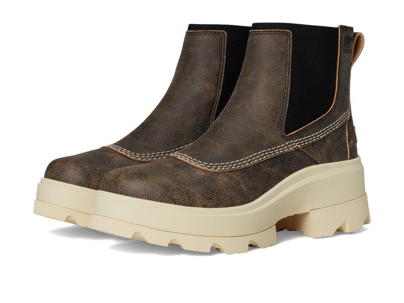ソレル レディース シューズ ブーツ・レインブーツ チェルシー SOREL Joan Frwd Chelsea CanoeBleached Ceramic