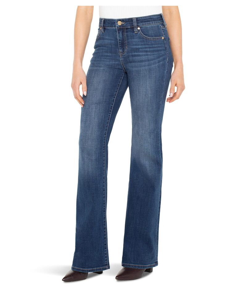 リヴァプール ロサンゼルス レディース ボトムス デニムパンツ ジーンズ Liverpoolos Angeles Hannah Midrise Flare Jeansquire Shore