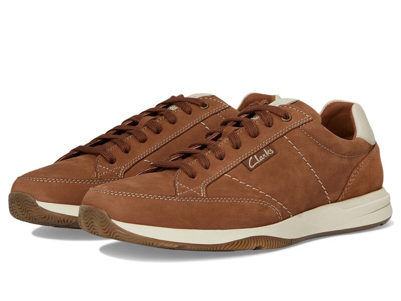 クラークス メンズ シューズ スニーカー レース Clarks Townview Lace Cola Nubuck