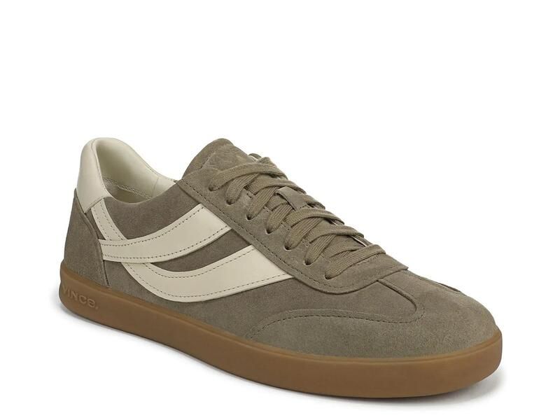 ヴィンス メンズ シューズ スニーカー VinceOasisneaker Mens Olive Green Suede グリーン